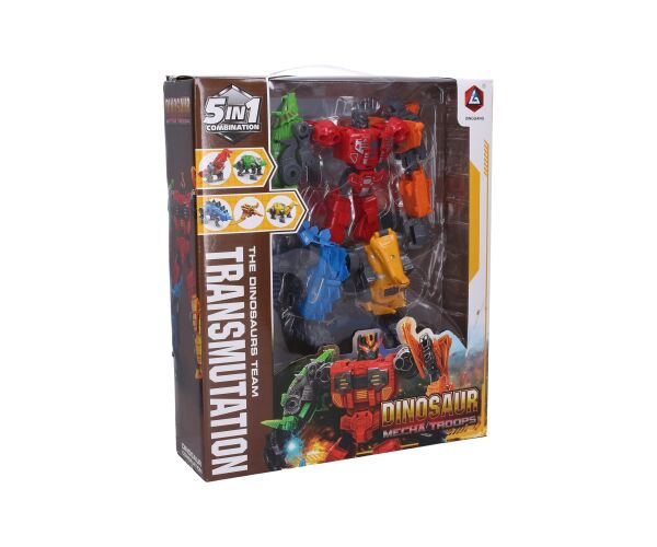 Dinorobot 5v1 set 26 cm