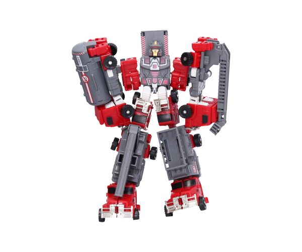 Autorobot set 5v1 hasiči 24 cm