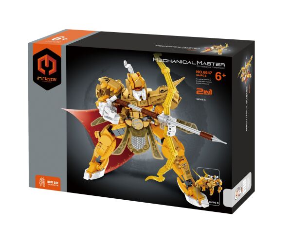 iM.Master Stavebnice Five Tigers Generals 2v1 12x6,4x19,2 cm