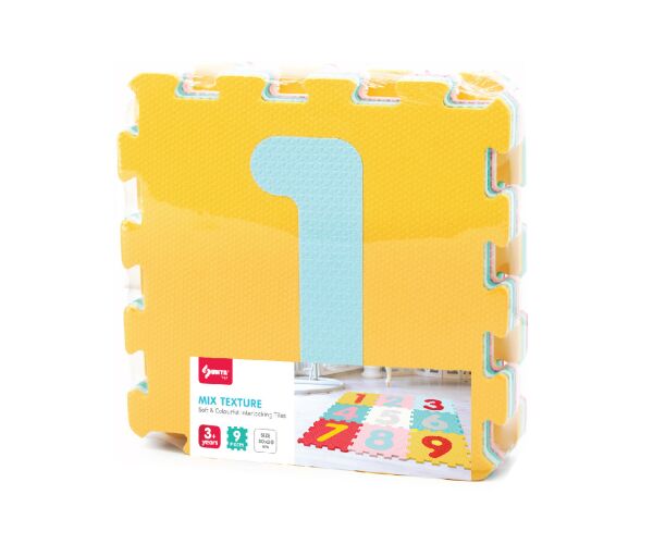 Měkké bloky čísla 9ks