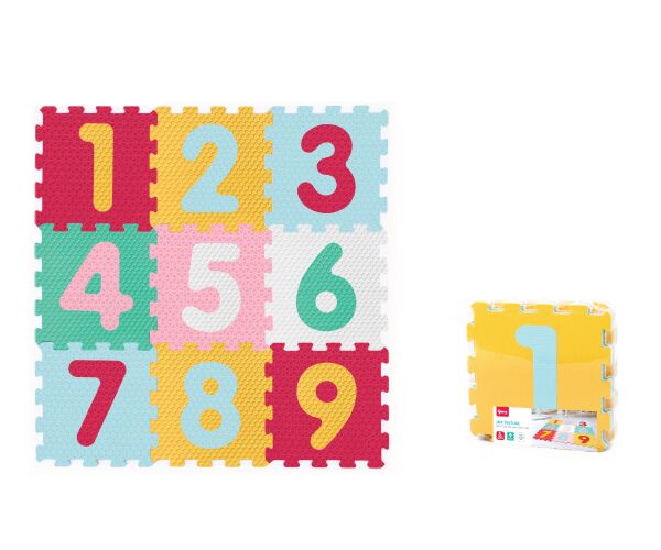 Měkké bloky čísla 9ks