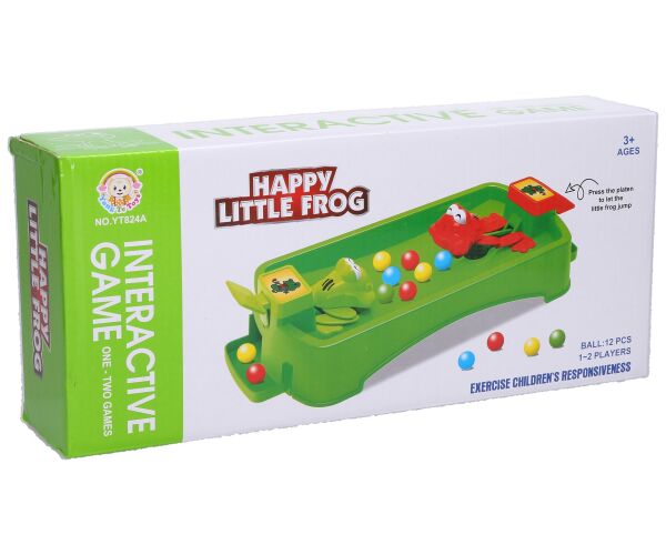 Hra skákající žabky 35 cm