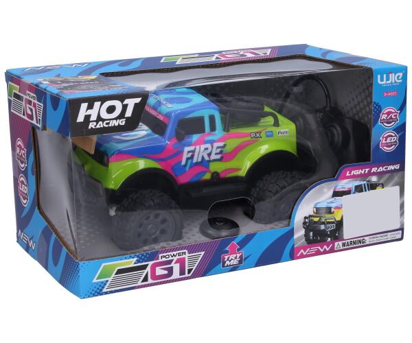 Auto Fire svítící RC na dálkové ovládání 23 cm