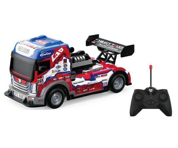 Tahač Heavy Truck svítící RC na dálkové ovládání 23,5 cm