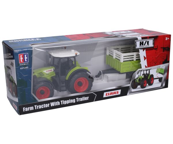 Claas Traktor s vlečkou 43,6 cm