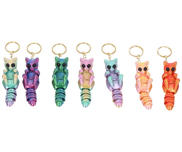 Klíčenka 3D kočka