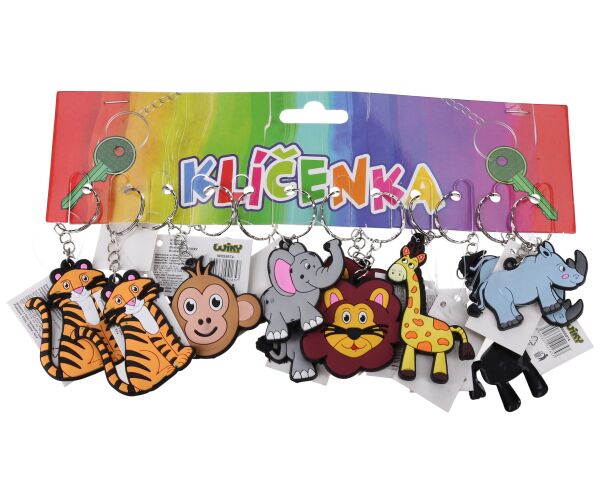 Klíčenka zvířátka mix