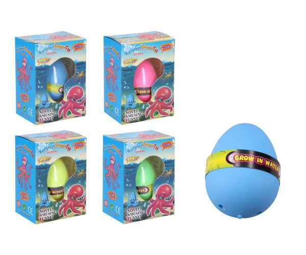 Vejce rostoucí chobotnice 6,5 cm