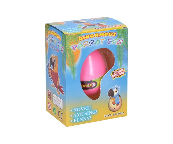 Vejce rostoucí papoušek 6,5 cm