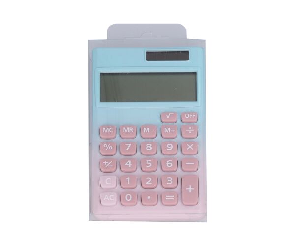 Kalkulačka duální napájení barevná VECTOR