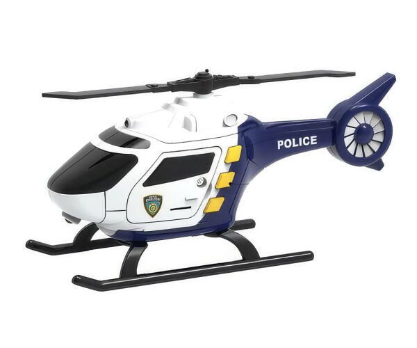 Vrtulník policejní s efekty 16,5 cm