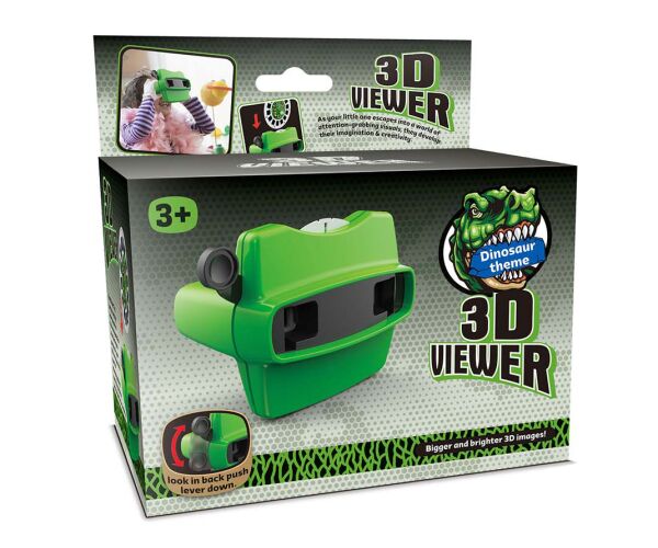 3D brýle dinosauři 13,5x8x9,6 cm
