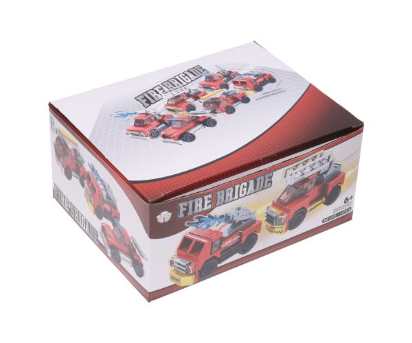 Stavebnice auto hasičské 6,3 cm