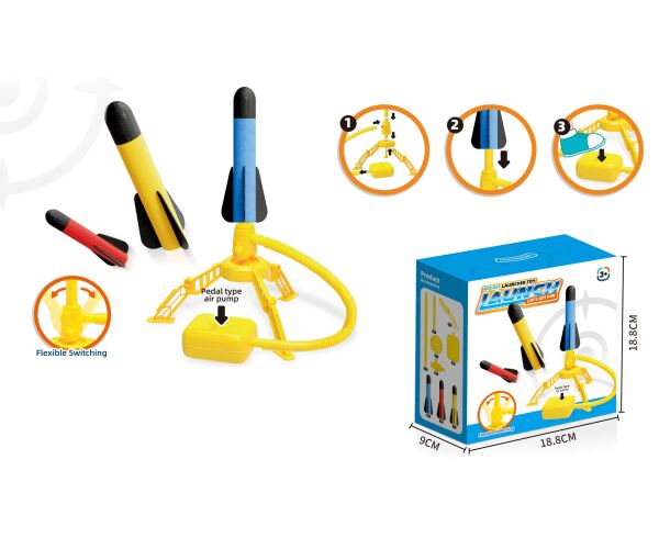 Raketa vystřelovací set