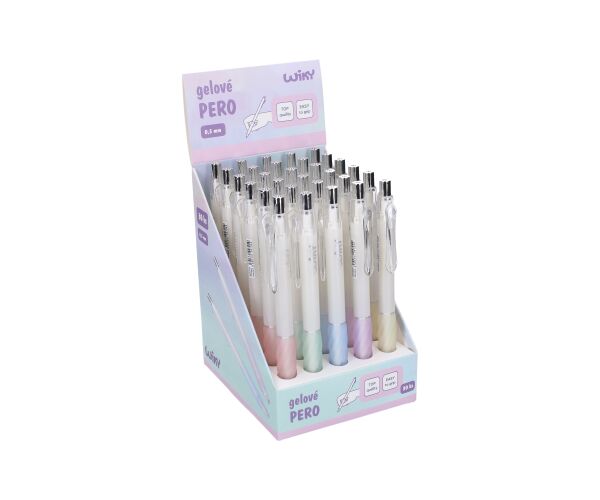 Gelové pero 0.5 mm modrá náplň