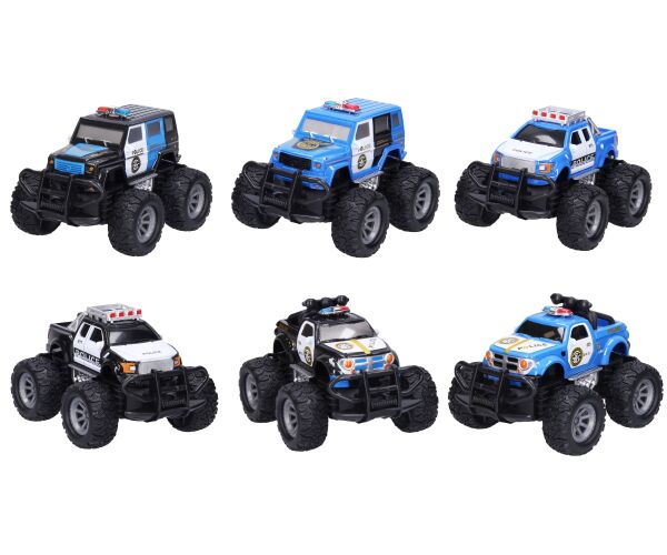 Auto terénní policejní 14 cm