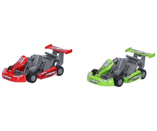 Motokára kov/plast 13 cm