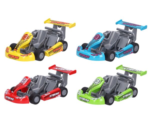 Motokára kov/plast 13 cm