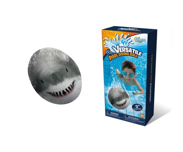 Míč do vody žralok 23 cm