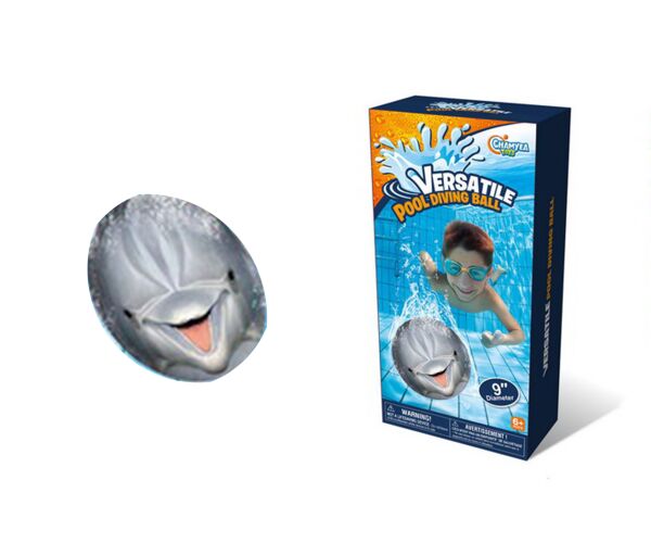 Míč do vody delfín 23 cm