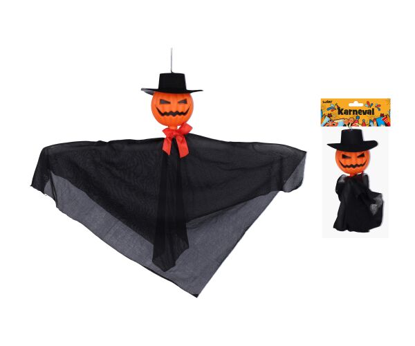 Dekora Halloween strašák 40x35 cm na zavěšení