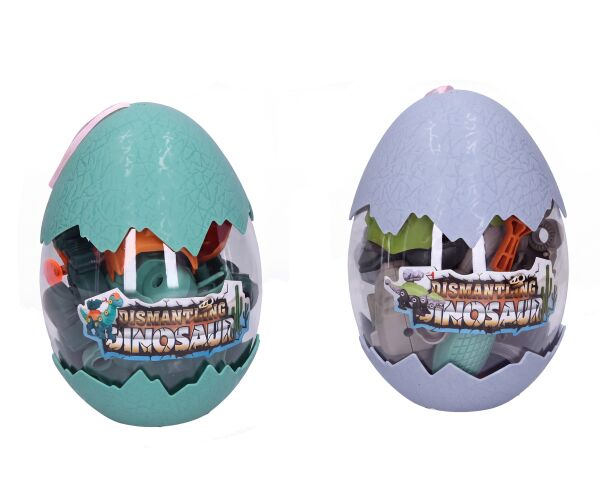 Stavebnice šroubovací dino ve vajíčku 16 cm