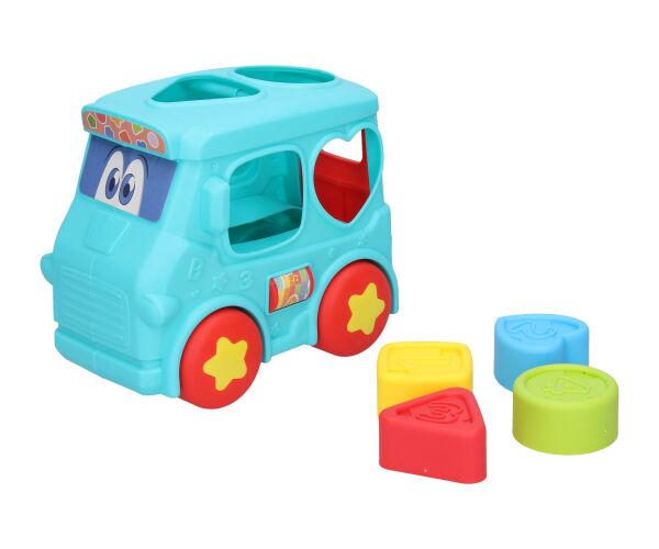 Vkládačka autobus 16cm