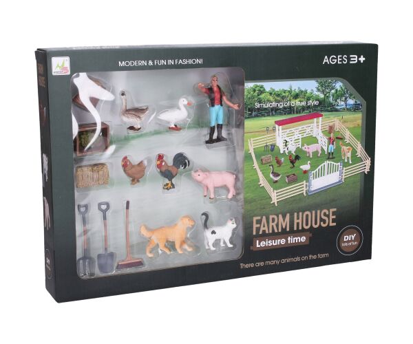 Farma set s figurkou 8 cm