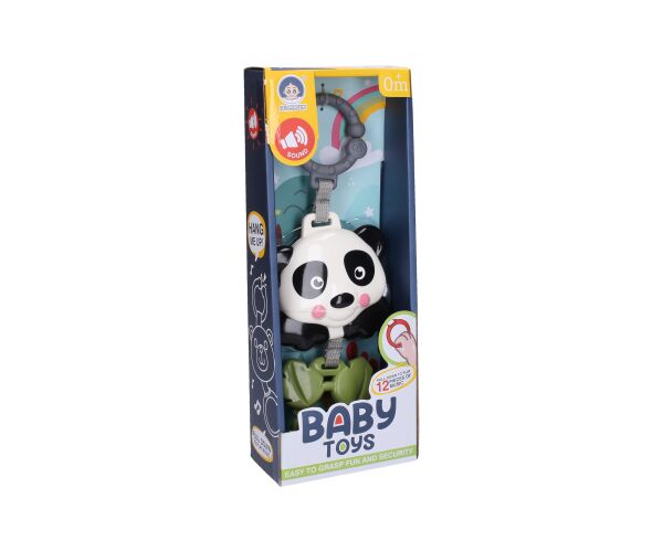 Hrací panda na zavěšení 29 cm