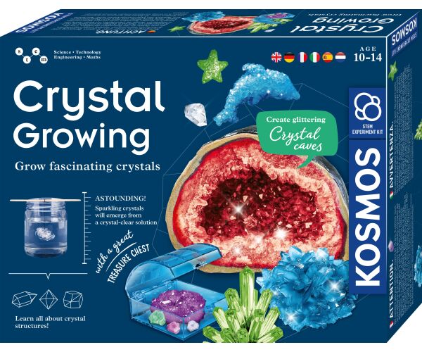 KOSMOS Rostoucí krystaly různých tvarů vědecký set