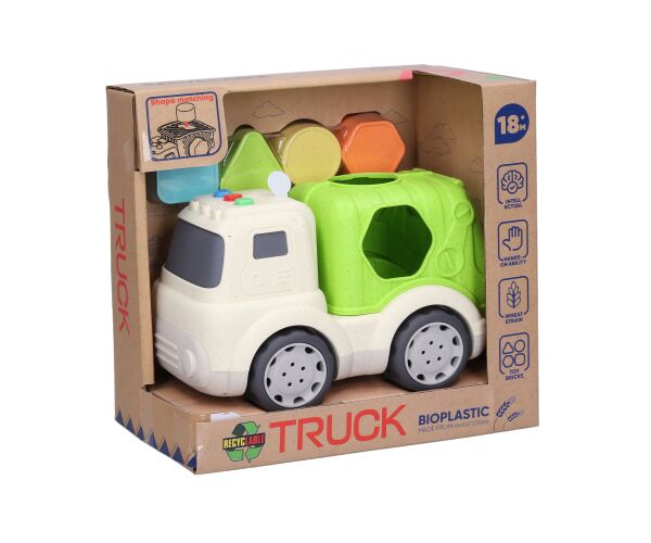 Vkládačka popelářské auto s efekty 16 cm