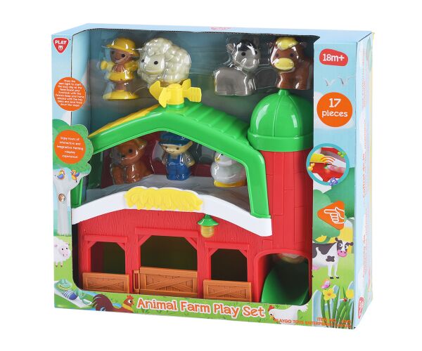 Playgo Farma se zvířátky set 29,5x27 cm 7 figurek