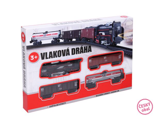 Vlaková dráha 104 x 68 cm - Český obal