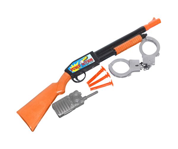 Puška - policejní set s náboji 48 cm