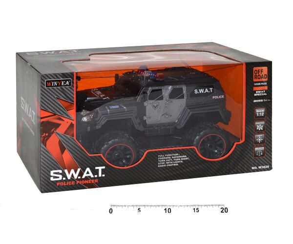 Auto S.W.A.T. Police Pioneer RC 39 cm
