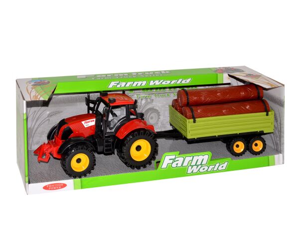 Traktor s vlečkou 45 cm