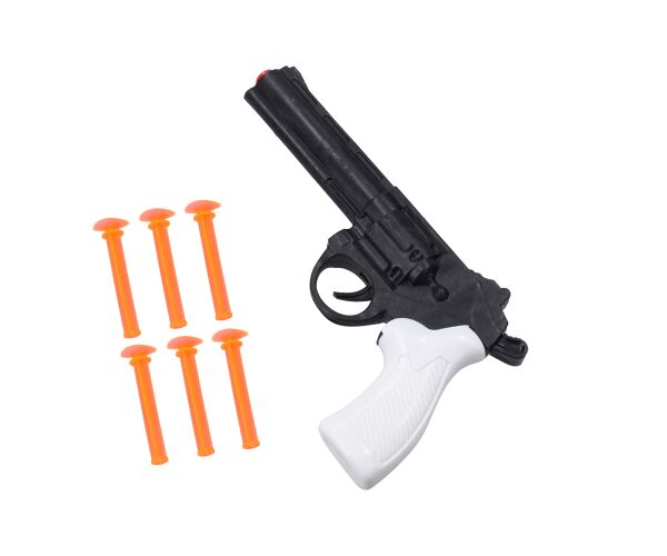 Pistole na šipky s přísavkami set 21 cm