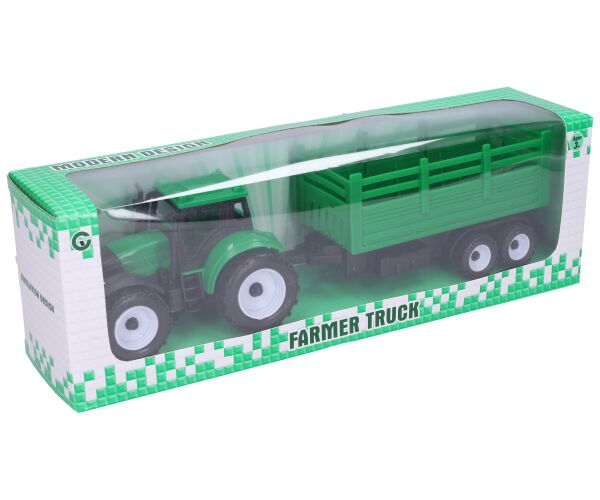 Traktor s vlečkou 27 cm