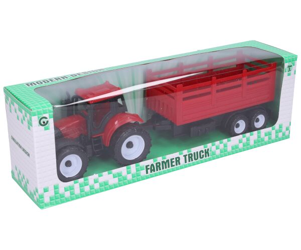 Traktor s vlečkou 27 cm