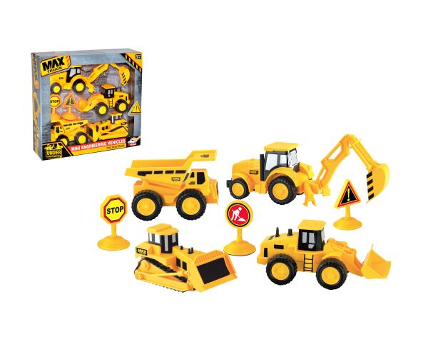 Auto - Stavební stroje set