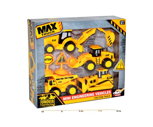 Auto - Stavební stroje set