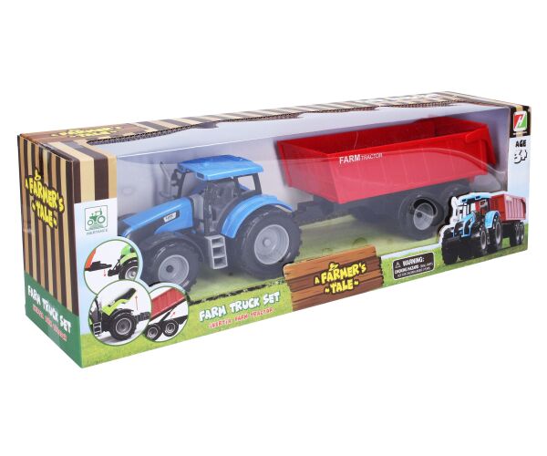 Traktor s vlečkou 42 cm
