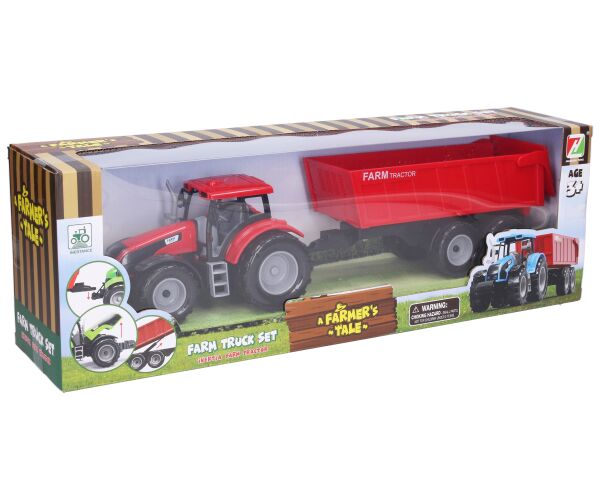 Traktor s vlečkou 42 cm