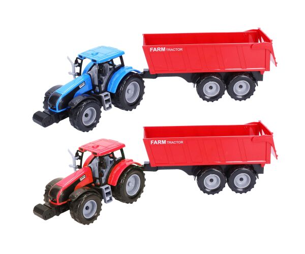 Traktor s vlečkou 42 cm