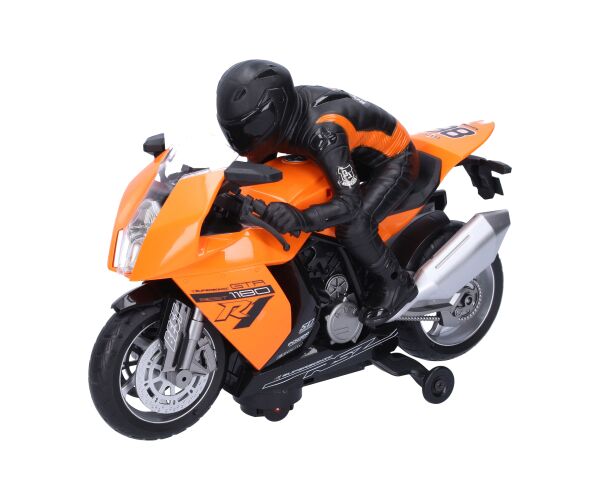 Motorka Závodní s jezdcem 28 cm