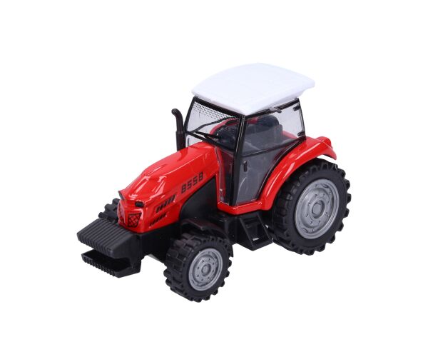 Traktor kovový na natažení 10,5 cm