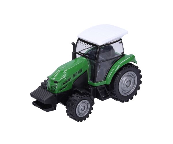 Traktor kovový na natažení 10,5 cm