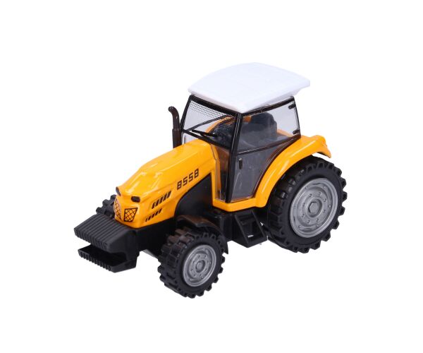 Traktor kovový na natažení 10,5 cm