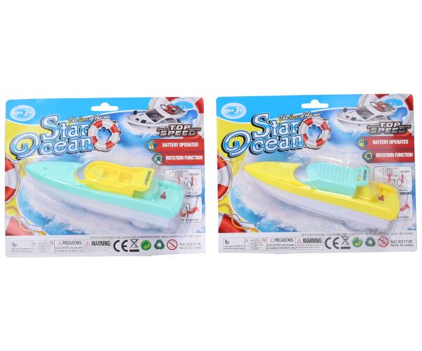 Člun na baterie 18 cm - Český obal