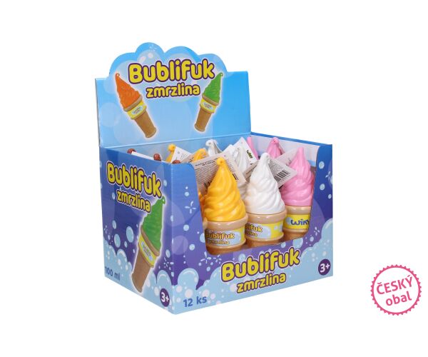 Bublifuk zmrzlina 100 ml - Český obal